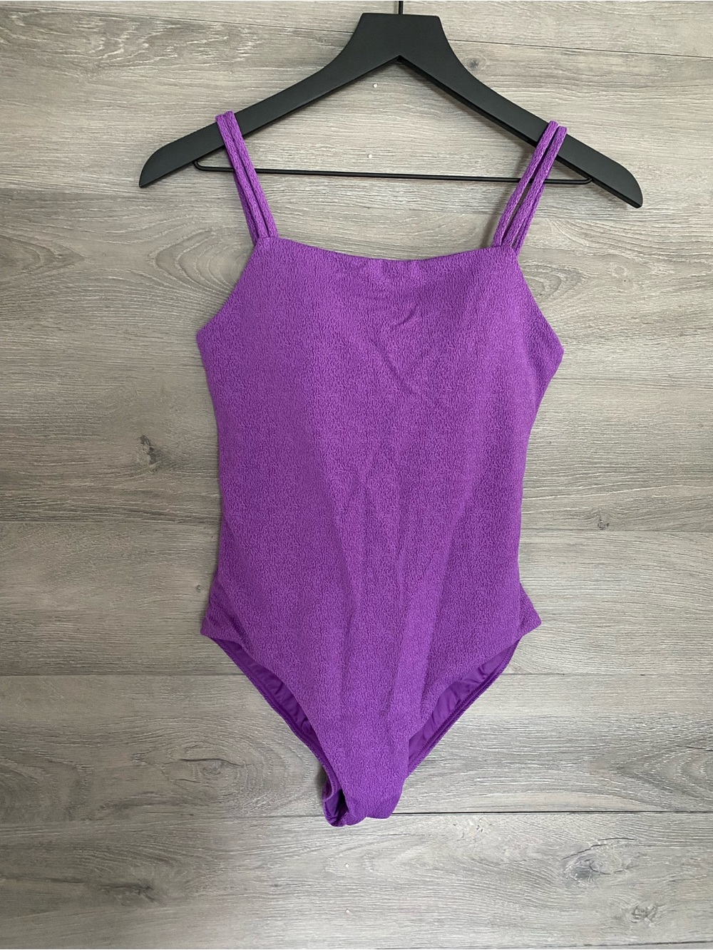 Calia Strappy Back One Piece Purple Punch Texture